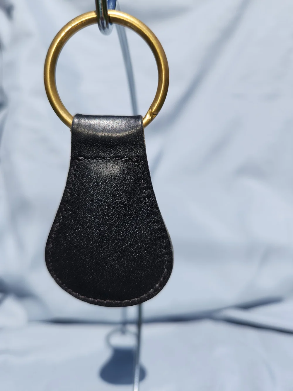 Coach black leather
